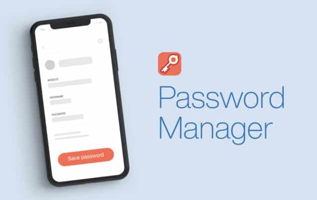 Graphic of the Password Manager App